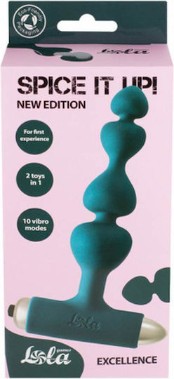 Lola Games Anal Perlen mit Vibration Grün