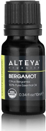 Alteya Organics Organic Bergamot Essential Organic Essential Oil Bergamot 10ml