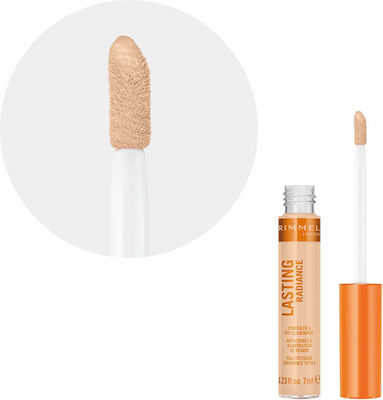 Rimmel Lasting Radiance Liquid Concealer 010 Ivory 7ml