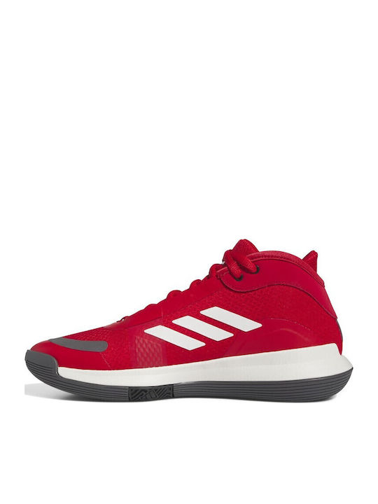 Bounce Legends High Basketball Shoes Better Scarlet / Cloud White / Charcoal