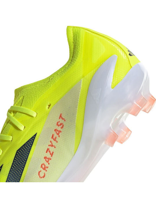 adidas X Crazyfast Elite Football Shoes with Cleats Team Solar Yellow 2 / Core Black / Cloud White
