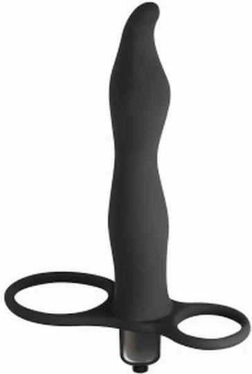 Lola Games Vibration Ring Schwanz Silikon Schwarz
