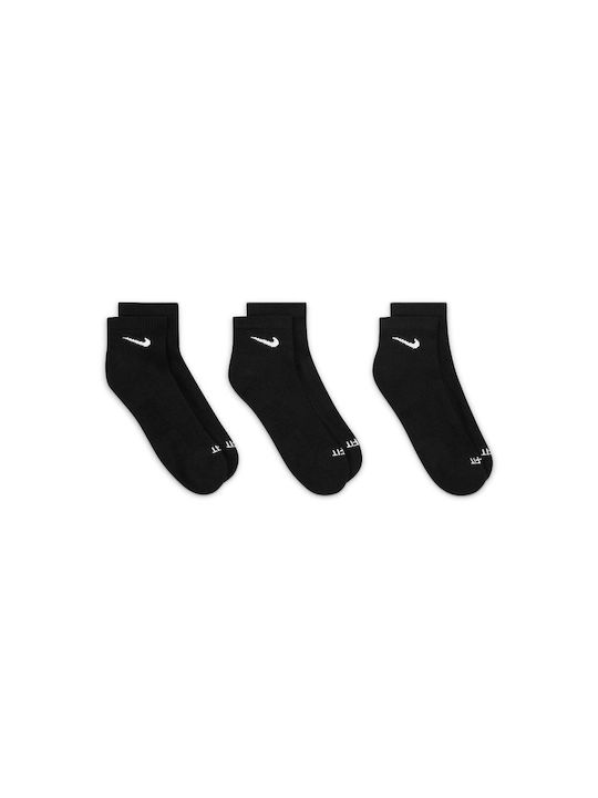 Nike Everyday Plus Cushion Sports Socks Black 3 Pairs