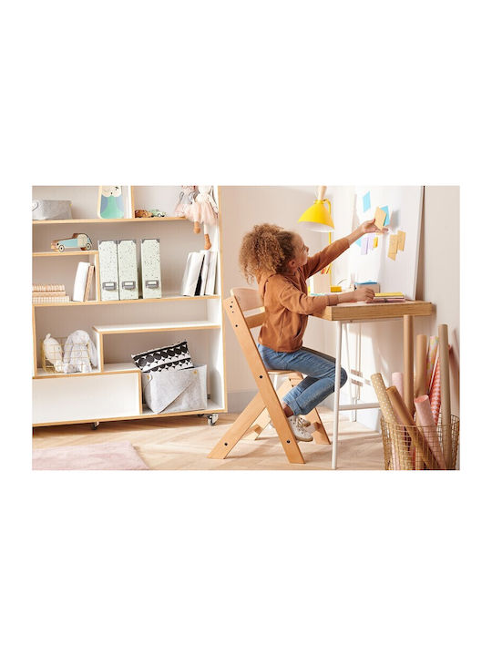 Kinderkraft Enock Столово Столчe 2 в 1 с Регулируема Височина Черно