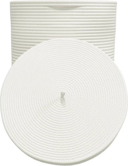 vidaXL Coș de Depozitare Tesatura cu capac Maro 37x37x50cm 1buc