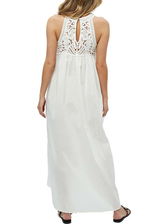 Peppercorn Maxi Rochie cu cămașă Rochie White