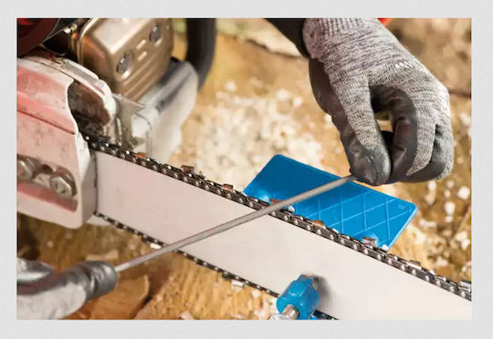 PFERD Tools 11018203 Λίμα Αλυσοπρίονου Στρόγγυλη με Λαβή