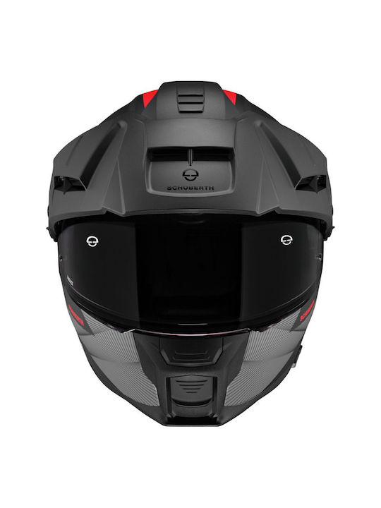 Schuberth E2 Defender Κράνος Μηχανής Flip-Up ECE 22.06 με Sunvisor