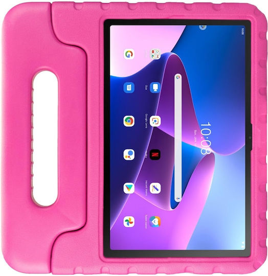 HappyCase Flip Cover Ανθεκτική Ροζ (Lenovo Tab M10 Plus 3rd Gen)