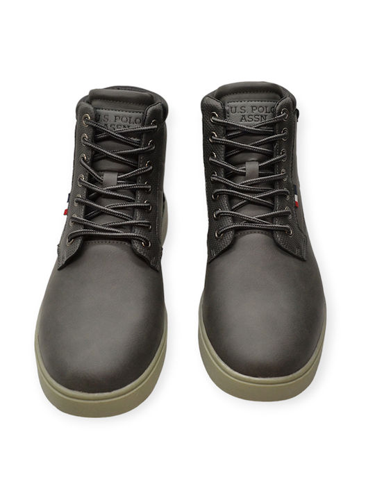 U.S. Polo Assn. Men's Boots Gray