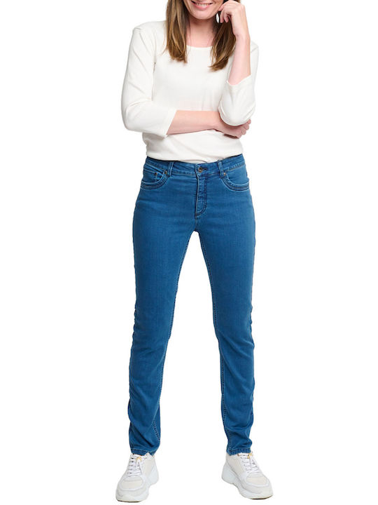 Jensen Damenjeanshose Mid Rise