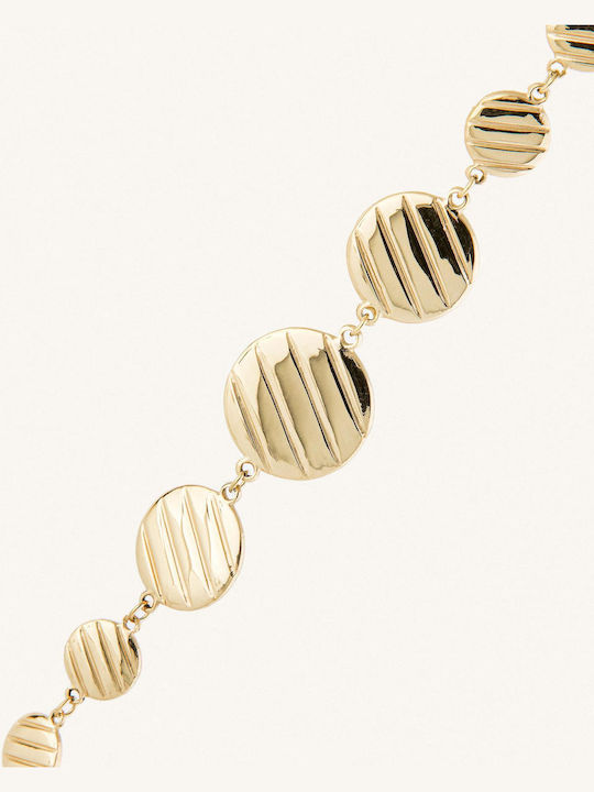 StanStefan Bracelet Chain made of Steel Gold Plated