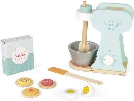 Janod Cooking Game / Kitchenware Little Pastry Set made of Wood