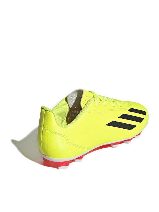 X Crazyfast Club Kids Molded Soccer Shoes Yellow