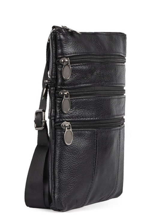 LKmoda Leather Women's Bag Crossbody Black