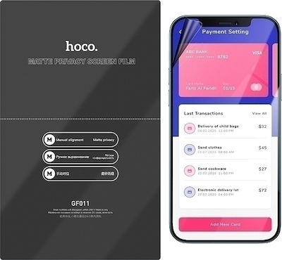 Hoco Pro 0.15mm Hydrogel Screen Protector (Redmi 13C 4G / Poco C65 4G)