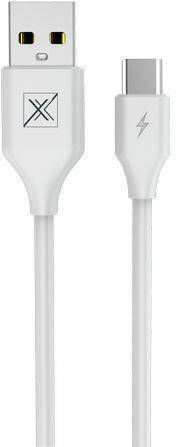 Maxximus MX USB 2.0 Cable USB-C male - USB-A Λευκό 1m