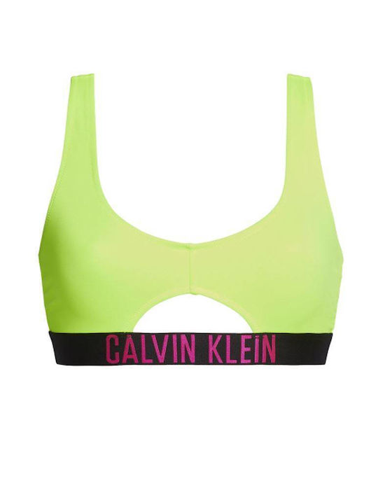 Calvin Klein Bikini Sutien Verde