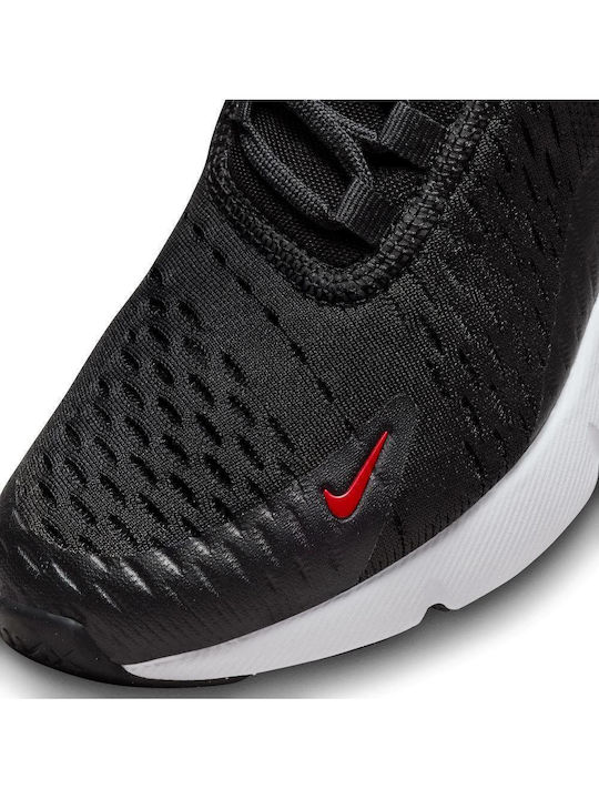 Air Max 270 Αθλητικά Παιδικά Παπούτσια Μπάσκετ με Κορδόνια Μαύρα