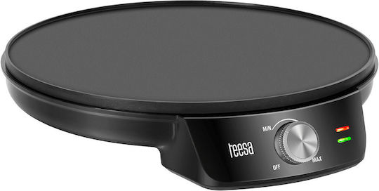 Teesa Κρεπιέρα 30cm Μαύρη 1400W