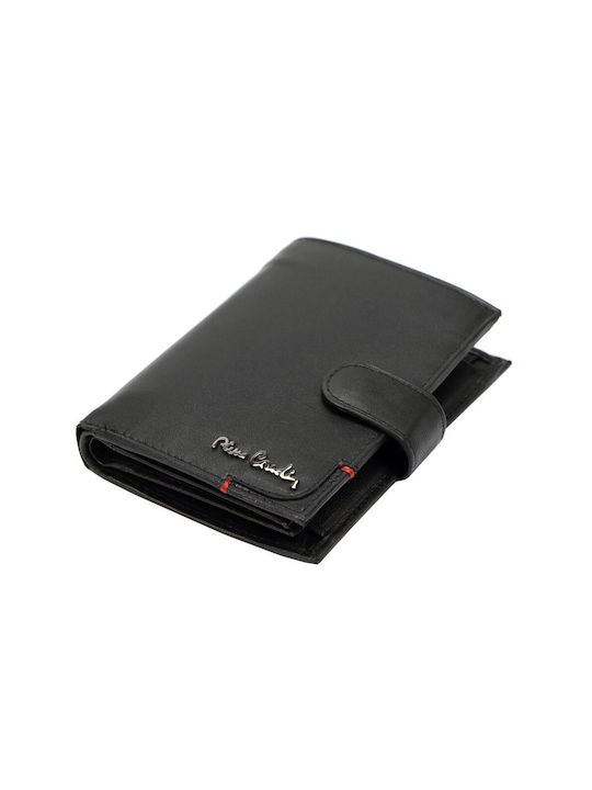 Pierre Cardin Men's Leather Wallet with RFID Black