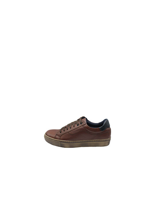 Himalaya Men's Synthetic Leather Casual Shoes Brown