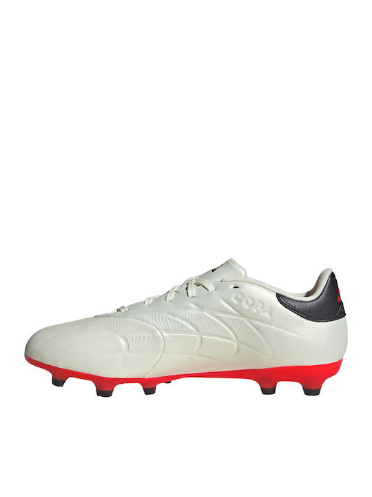 adidas Copa Pure.2 League Fußballschuhe mit Stollen Ivory / Core Black / Solar Red