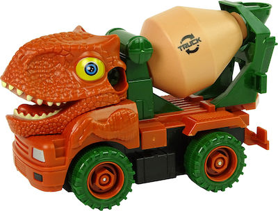 Truck Dinosaur Betonieră Pull Back pentru 3++ Ani