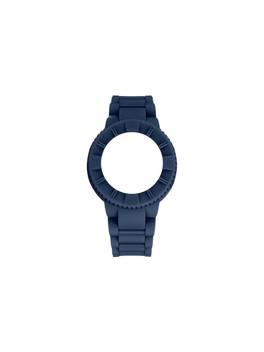 WATX & CO Gummi-Armband Marineblau