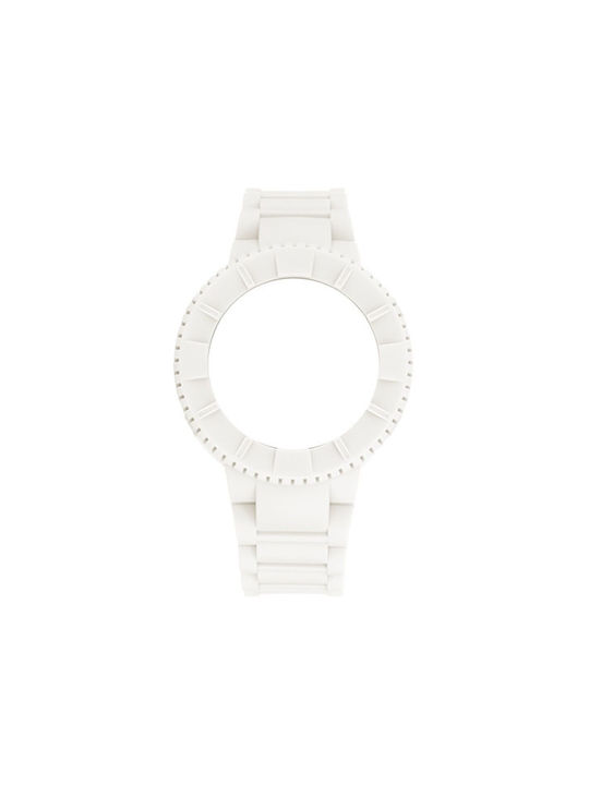 WATX & CO Rubber Strap White