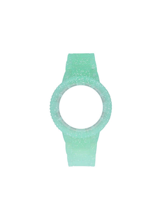 WATX & CO Gummi-Armband Grün