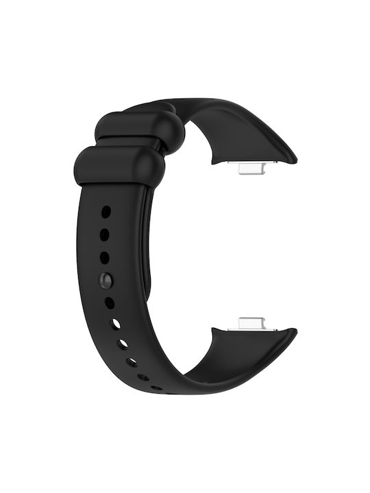 Pro Solid Color Λουράκι Σιλικόνης Μαύρο (Smart Band 8 Pro)