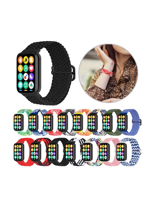 Xiaomi Mi Band 8 Pro Redmi Watch 4 Xiaomi Smart Band 9 Pro 18mm Schnalle Nylon Geflochtenes Tragbare Band Helles Rot Xiaomi Mi Band 8 Pro Redmi Watch 4 Xiaomi Smart Band 9 Pro 18mm Schnalle Nylon Geflochtenes Tragbare Band Helles Rot