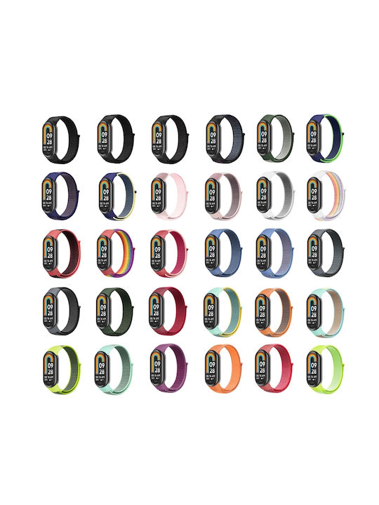 Loop Λουράκι Υφασμάτινο Ροζ (Smart Band 8 / Smart Band 9 / Smart Band 10)