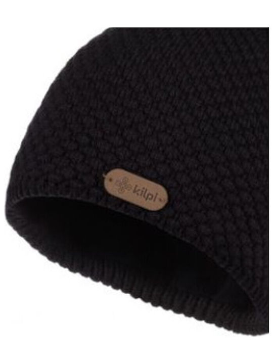 Kilpi Pom Pom Beanie Γυναικείος Fleece Σκούφος Πλεκτός σε Μαύρο χρώμα