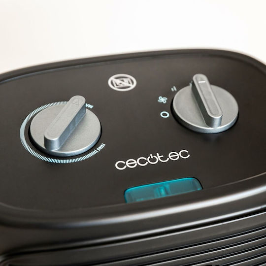 Cecotec ReadyWarm 2050 Max Force Heizlüfter Boden Schwarz 2000W