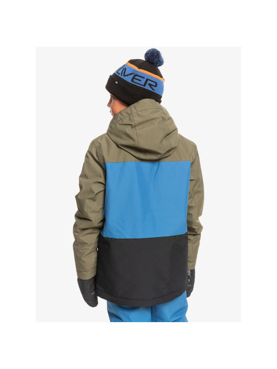 Quiksilver Kids Casual Jacket with Hood Blue