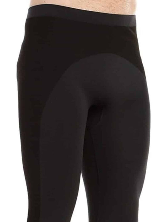 Puhu Pantaloni termici Negru