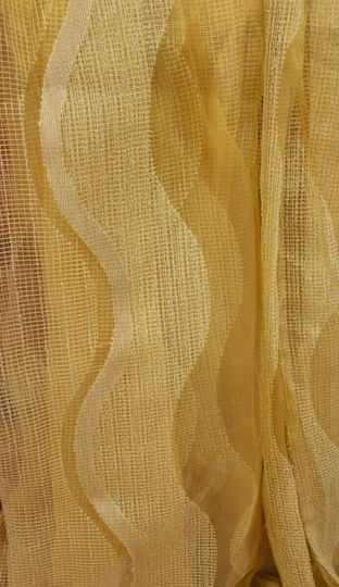 Decotelia Decotelia Vorhänge mit Bleistiftfalten Gold 500x285cm