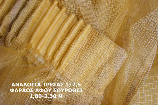 Decotelia Decotelia Vorhänge mit Bleistiftfalten Gold 500x285cm
