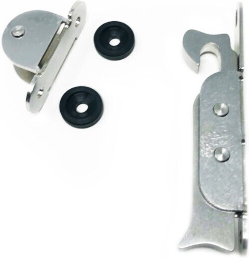 Metalor Κλειδαριά σε Ασημί Χρώμα WS-00003
