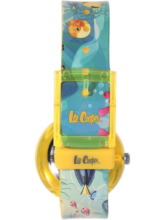 Lee Cooper Kids Analog Watch with Rubber/Plastic Strap Multicolour