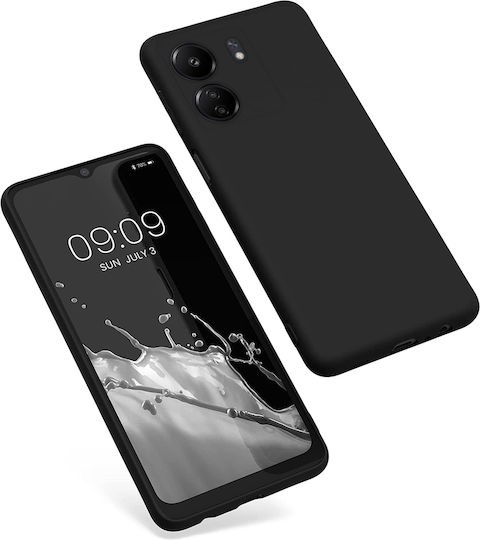Back Cover Silicone Black (Redmi 13C 4G / Poco C65 4G)