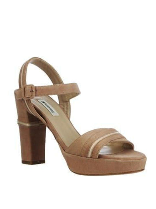 Din piele întoarsă Sandale Roz