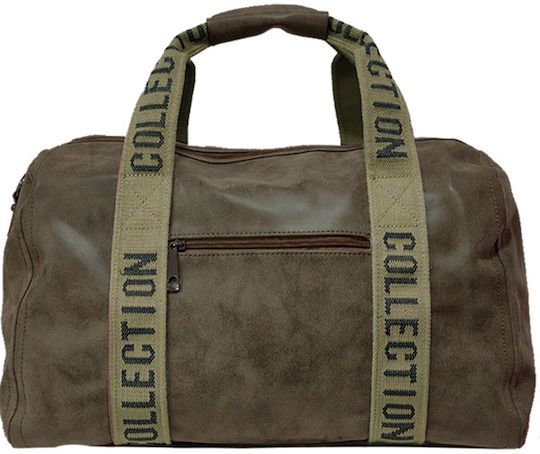 Gift-Me Sack Voyage Brown L40xW22xH22cm from Vegan Leather
