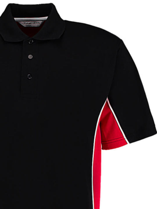 Kustom Kit Ανδρικό Διαφημιστικό T-shirt Κοντομάνικο Black/Red/White