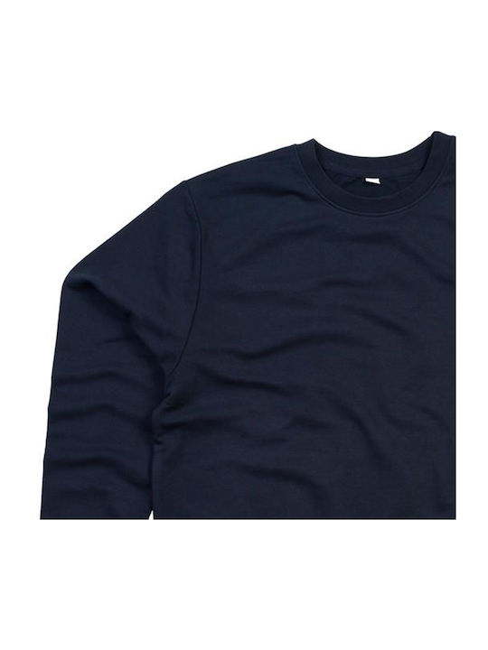 Mantis World M194 Men's Long Sleeve Promotional Sweatshirt Navy Blue