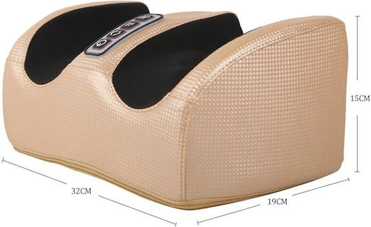 Health Electric Foot Massager Масажен уред Шиацу за краката с Инфрачервена Топлина Златиста