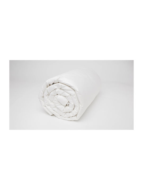 Valeria Home Set De Husă De Pătură Simplă Din Mătase 160x220cm Bej 190 GSM