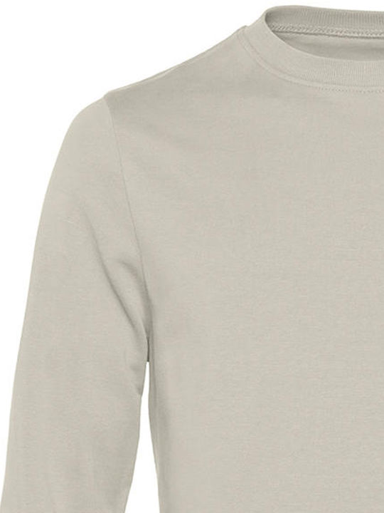 B&C Set In Men's Long Sleeve Promotional Sweatshirt Grey Fog